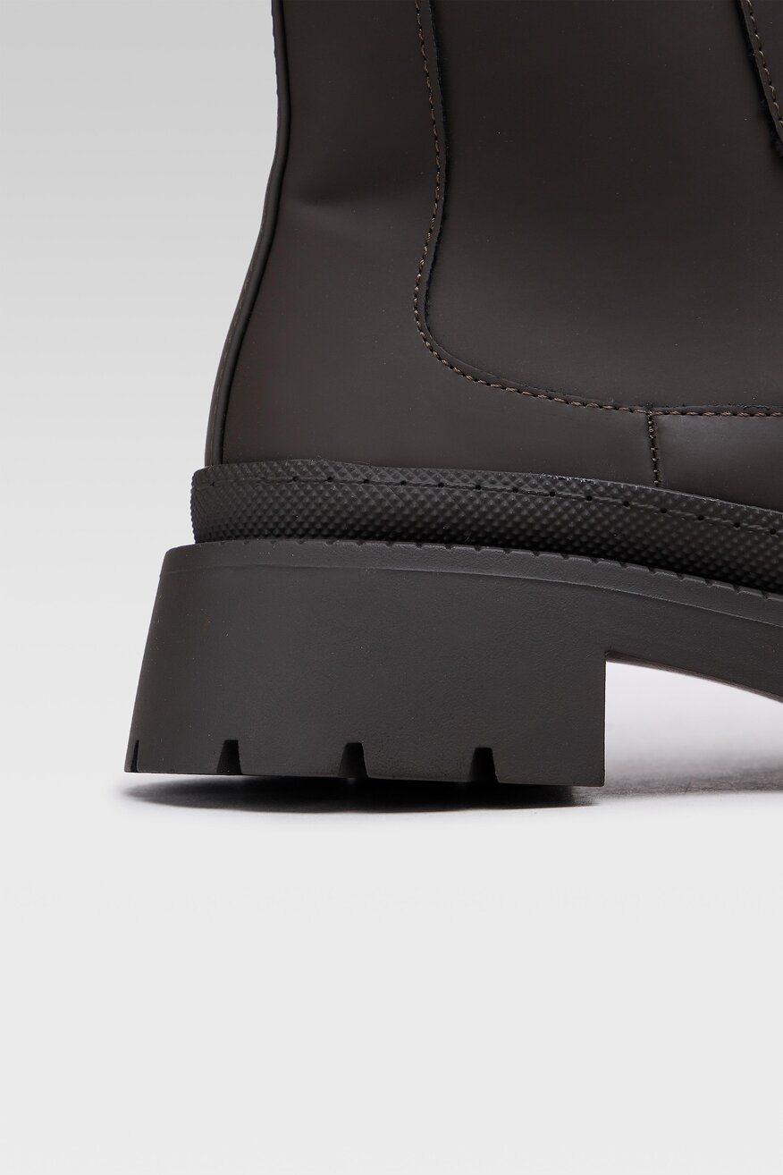 Jenny Fairy - Botki khaki z suwakiem - 5904248104528