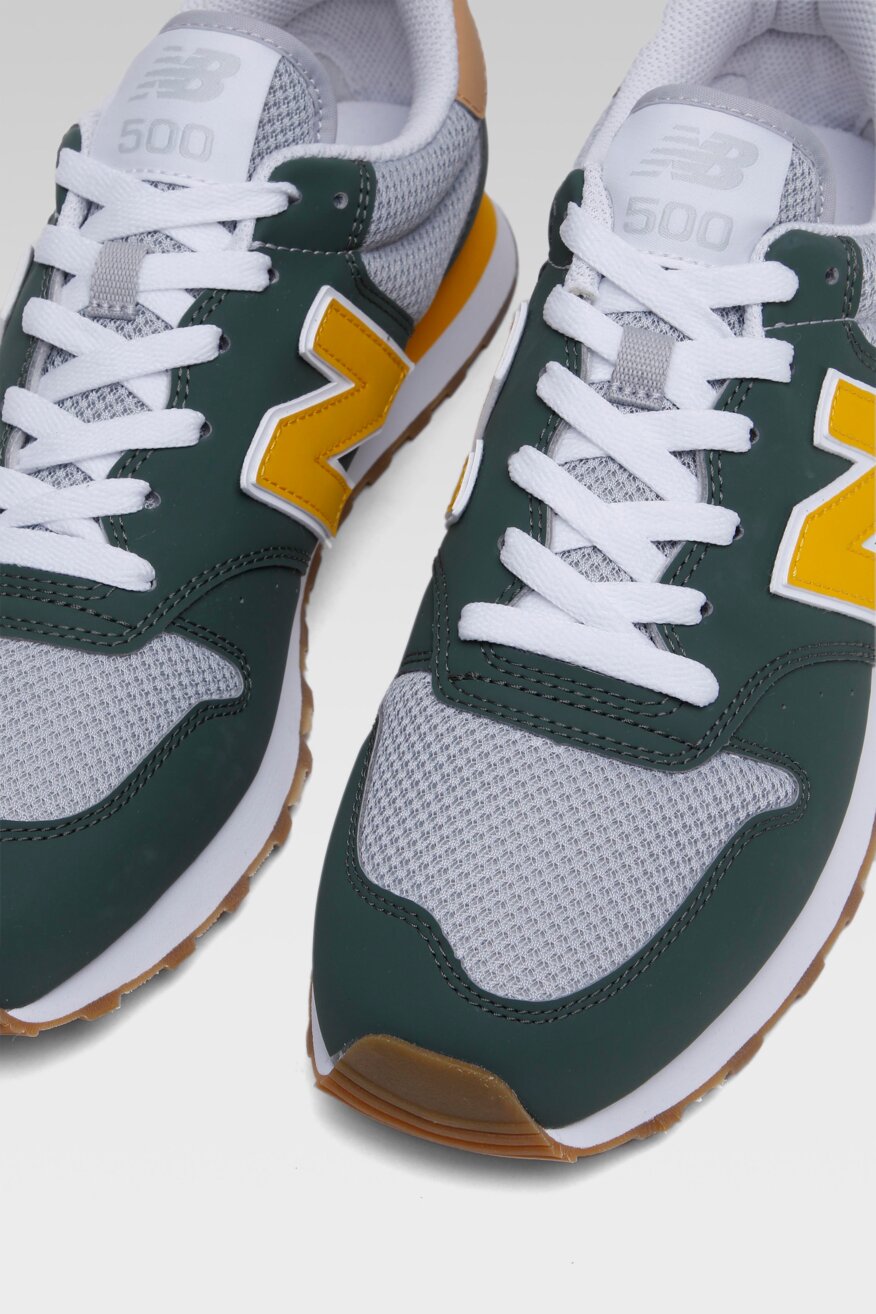 New Balance - Obuwie sportowe zielone sznurowane - 5903698664521